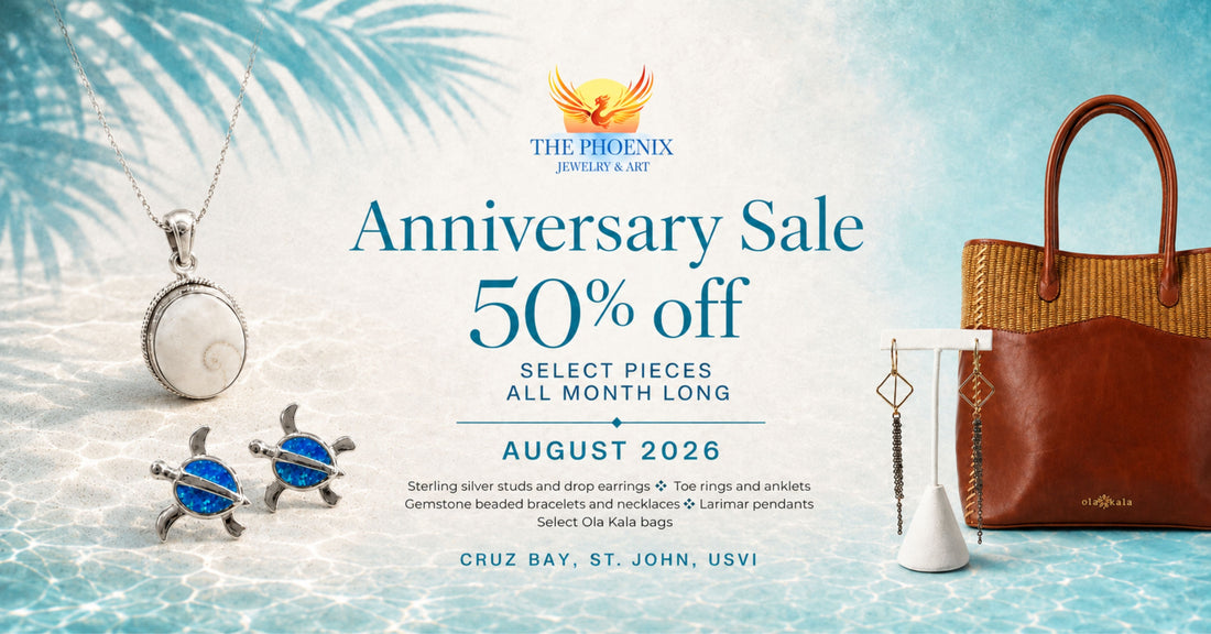 Celebrate Two Years With Us: The Phoenix Jewelry & Art Anniversary Sale