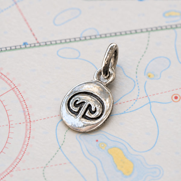 Sterling Mini Petroglyph/St John USVI Pendant