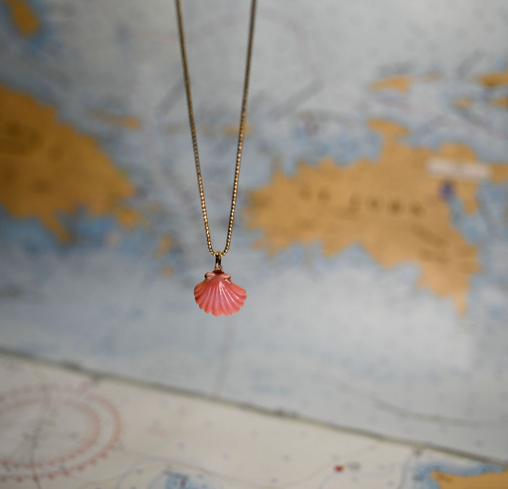 14kyg Conch Shell Pendant