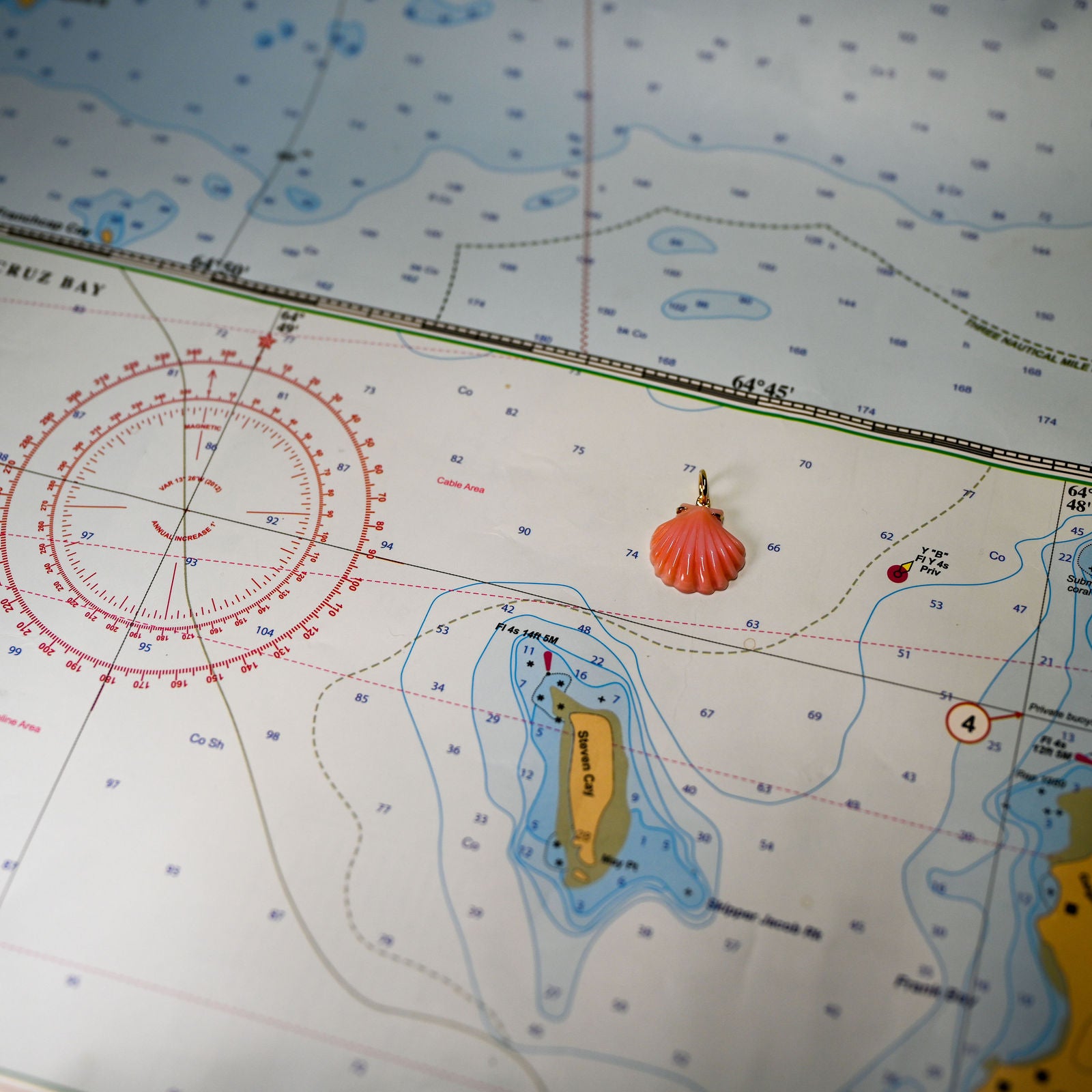 14kyg Conch Shell Pendant