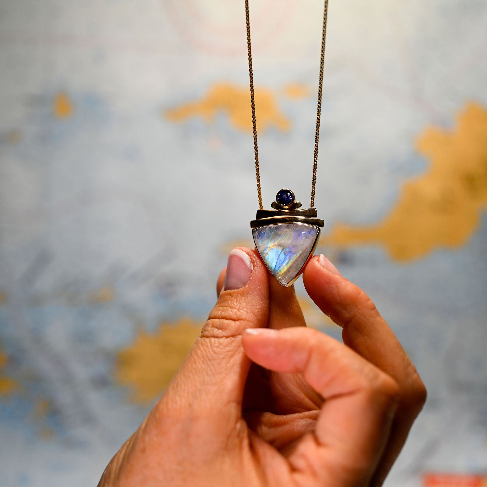 14KYG MOONSTONE 21X22 TANZ 5MM